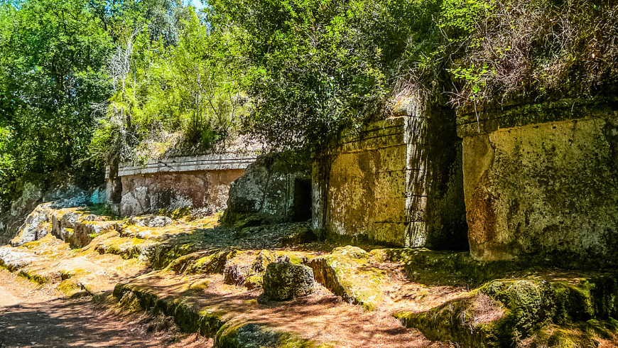 Necropolis serveteri, maremma laziale