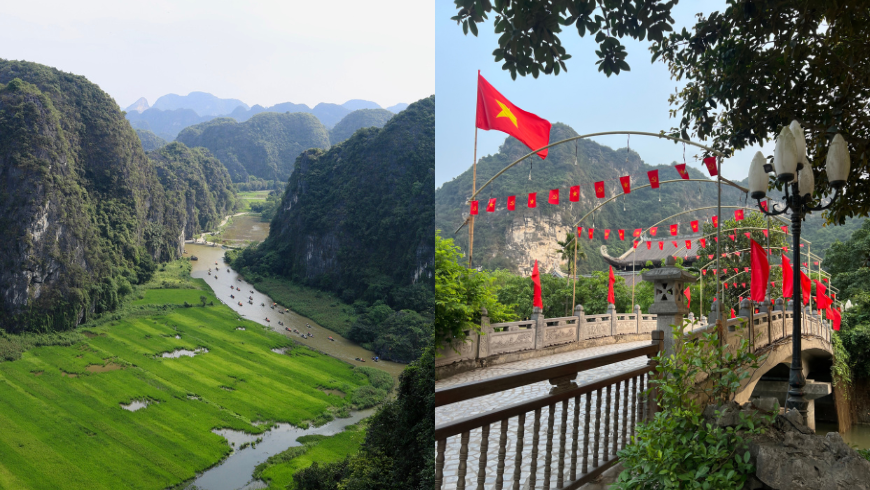 Ninh Binh, tujuan ekowisata yang indah di Vietnam