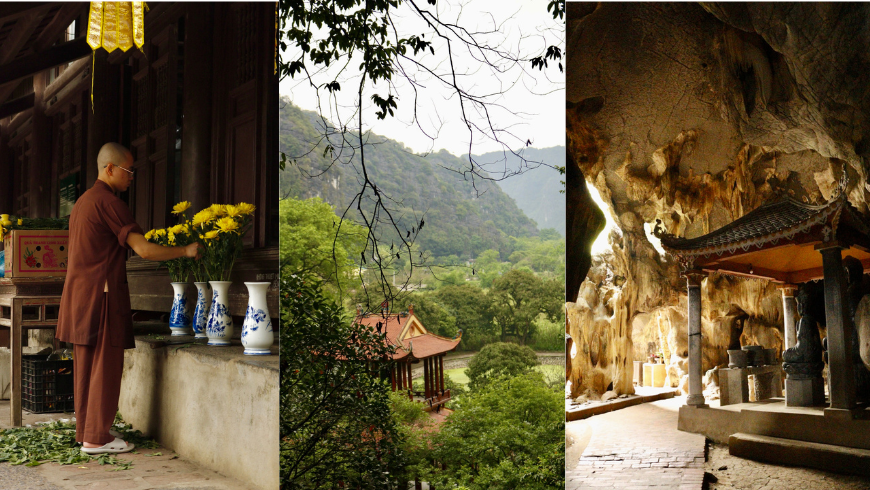 Pagoda Bich Dong di Ninh Binh