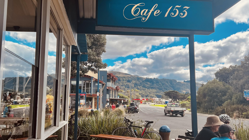 Slow mornings in a local cafe - Apollo Bay, Australia