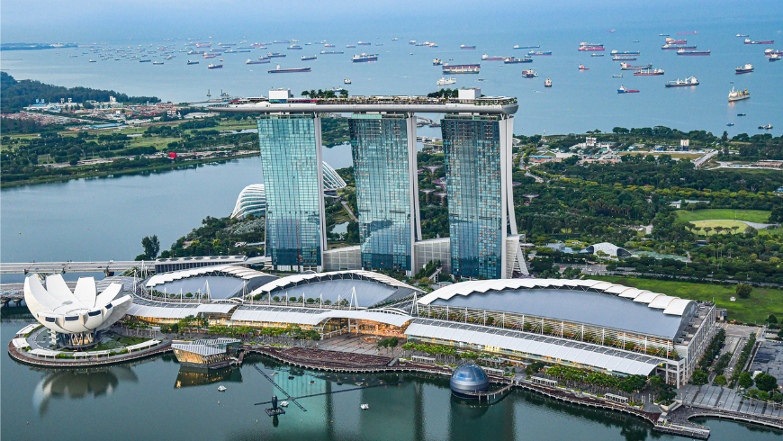 Marina Bay Sands di Singapura