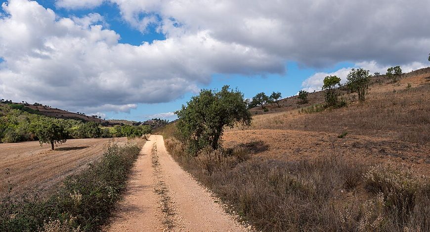 Tratto di sentiero della Via Algarviana