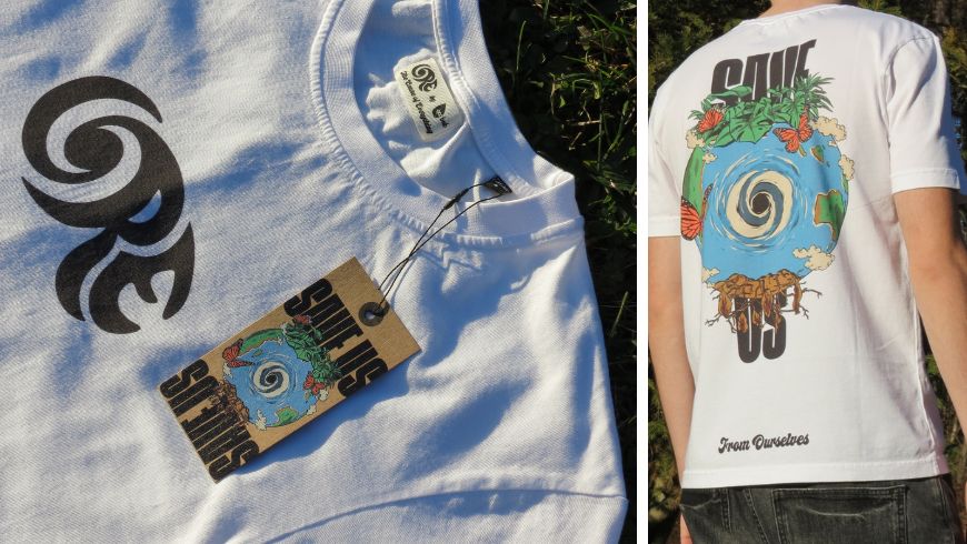 T-shirt CORE una delle idee per rgali di Natale sostenibile