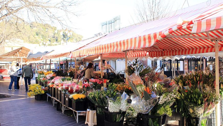 Mercato dei fiori di Cours Saleya