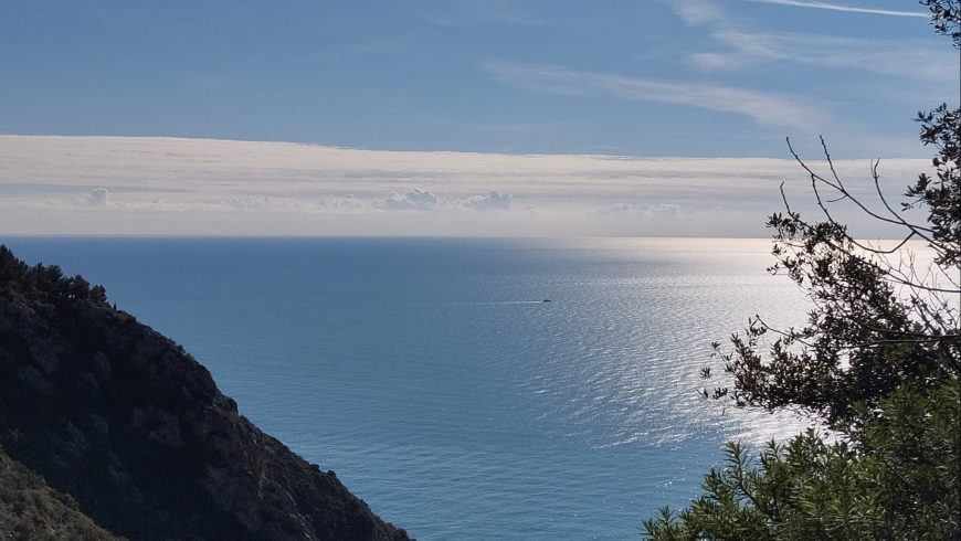 Scorcio sul mare.
