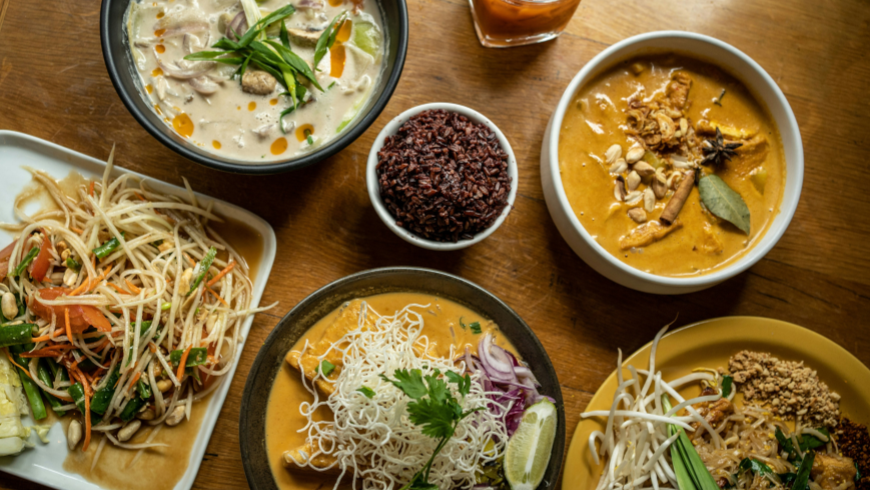 piatti tradizionali della cucina del nord della Thailandia a Chiang Mai