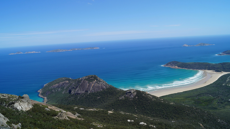 costa oceanica del parco nazionale di Wilsons Promontory