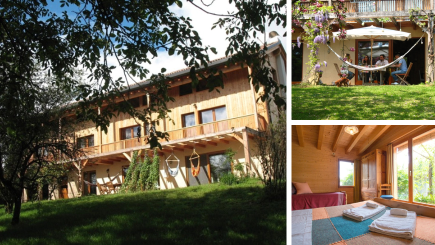 Bioagriturismo Campo di Cielo: esterno, giardino e camere
