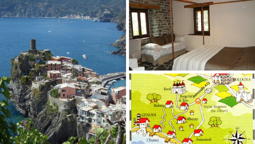 Agriturismo il Borgo di Tara: vista sul mare, camere, mappa 