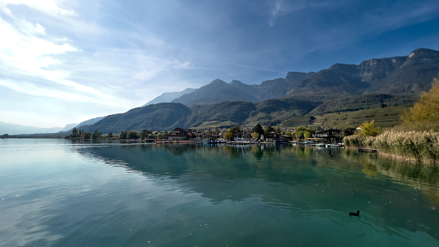 Lago di Caldaro in Alto Adige