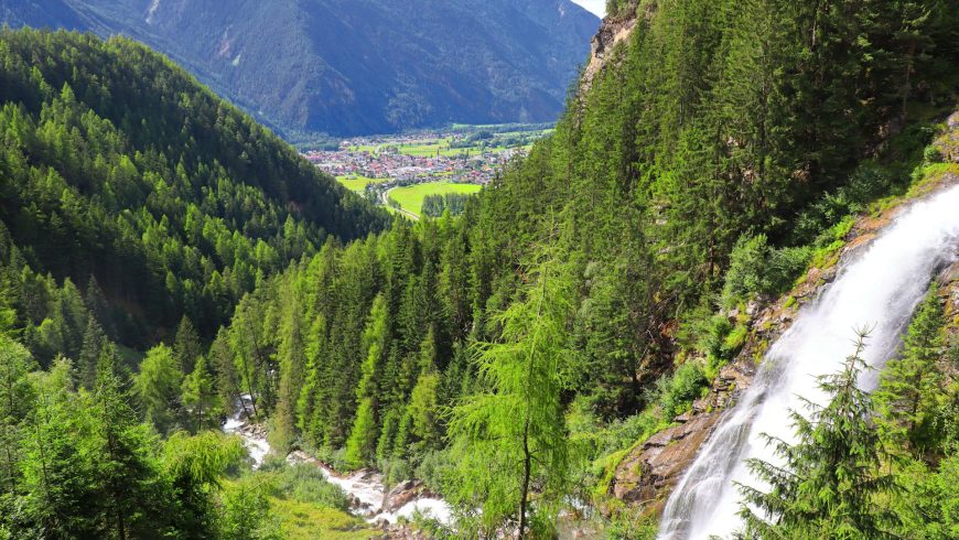 Cascata di Parcines, Merano
