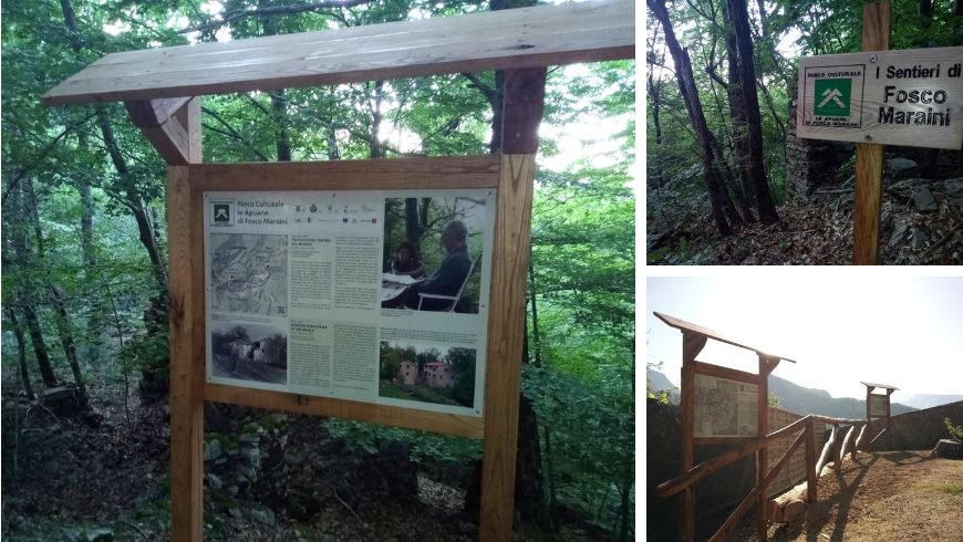 Itinerario didattico nel bosco vicino a Casa Maraini