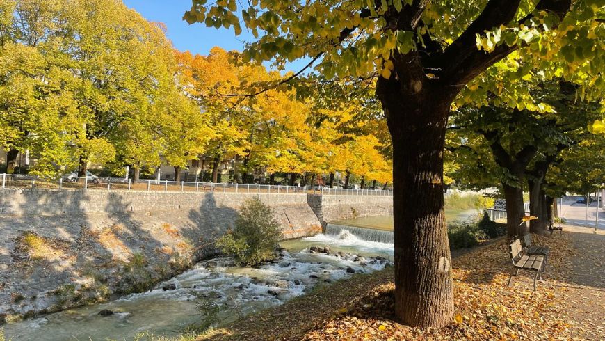 Rovereto, passeggiata lungo il Torrente Leno