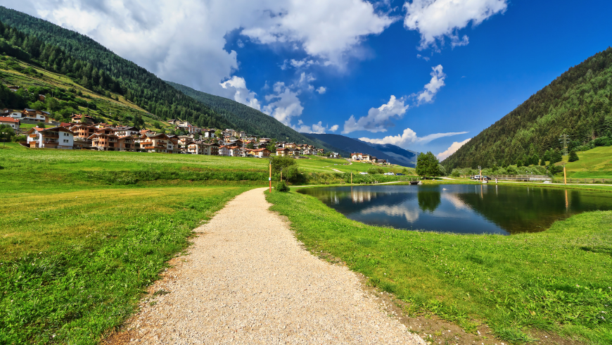 La pista ciclabile della Val di Sole