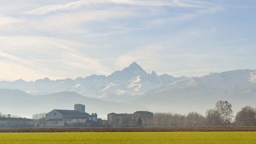 Vista del Monviso