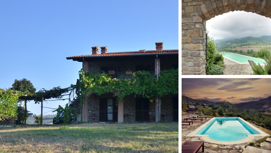 Bioagriturismo Olistico Valtidone Verde immerso nella natura, dove è possibile sperimentare la kinesiologia.