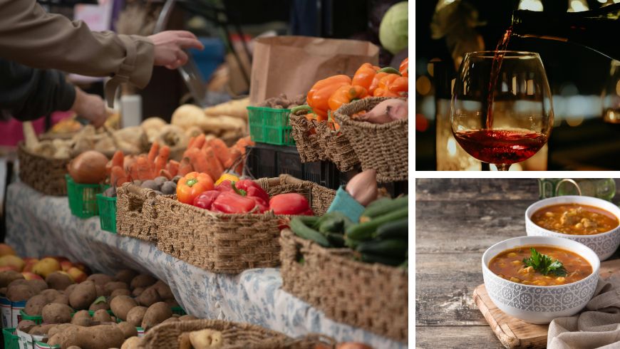 mercato contadino, orzotto bio, vino marzemino, alla fiera EcoLogica di Rovereto