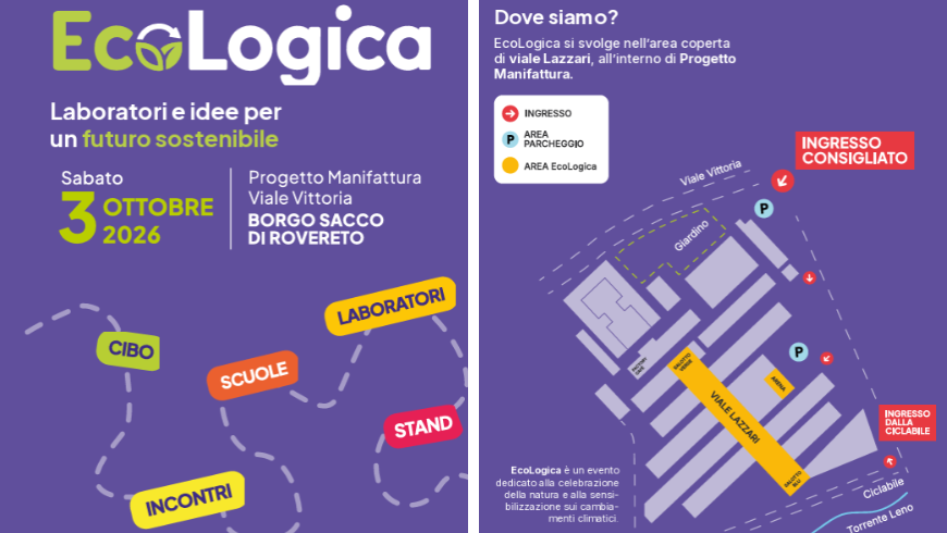 EcoLogica a Rovereto, laboratorio di idee per un futuro sostenibile