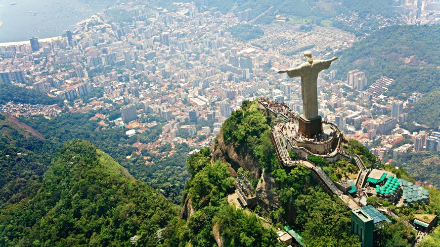 Rio de Janeiro, vista dall'alto