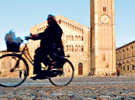 Parma by bicycle