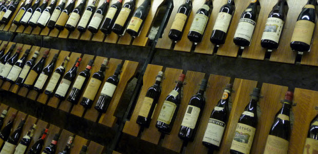 Barolo wine bottles