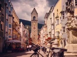Bicycle and Meran, Italy