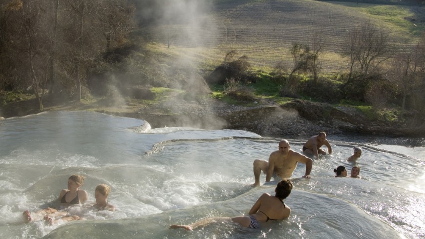 Halloween weekend in Italy: hot springs in Tuscany