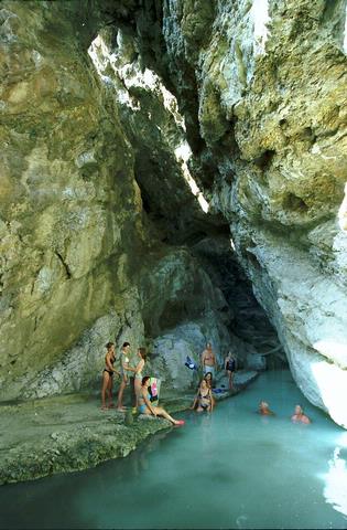 Natural hot springs of Cerchiara