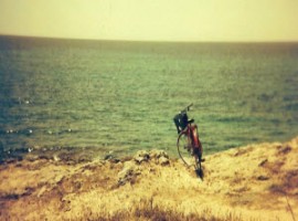 Bicycle and the sea