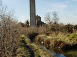 A track through the fields of Torcello