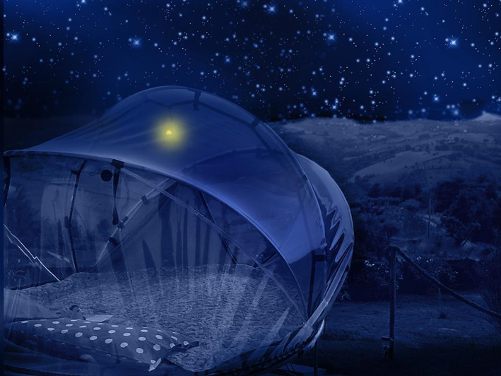 the tent under the stars in the b&b la casa dei nonni (FM)