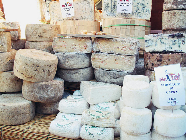 Goat Cheeses in Lazise