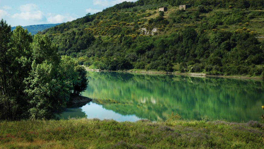Alento river natural park, Cilento, Italy