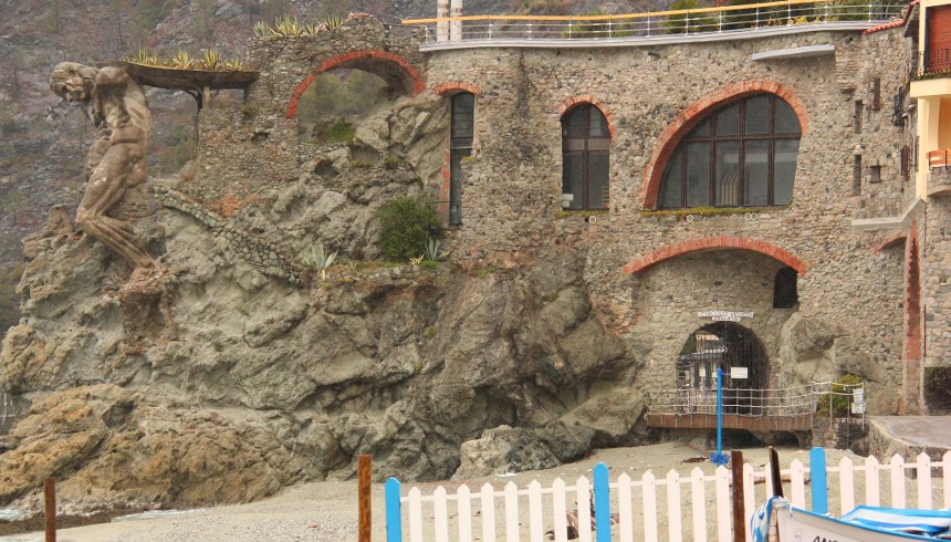 The Giant in Monterosso (La Spezia) Cinque Terre