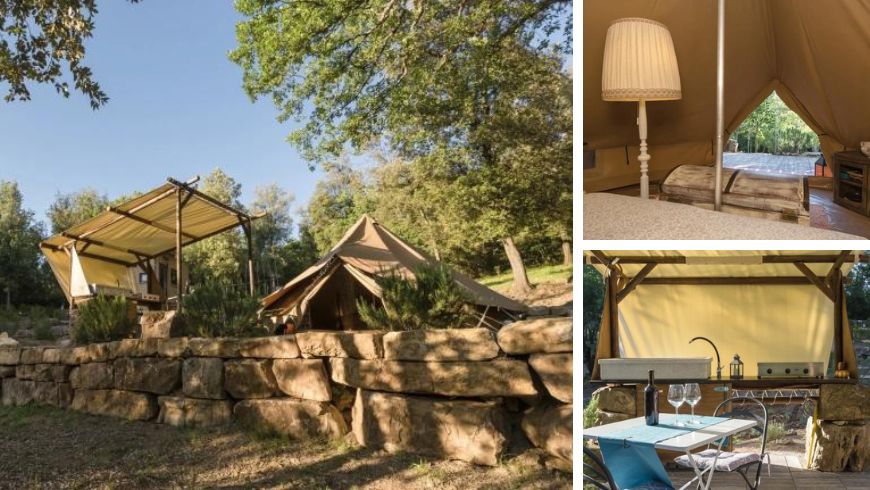 eco glamping in tuscany