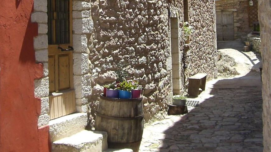 Old village in stone
