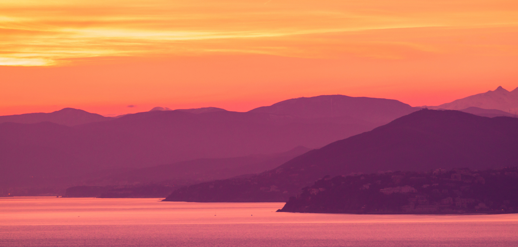 Ligurian sea, Italy