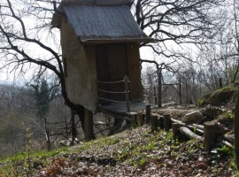 Treehouse at the Organic Farm house Panta Rei