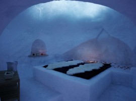 Spend a memorable night in Igloo