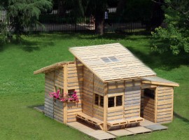 Pallet House: the house built with pallets
