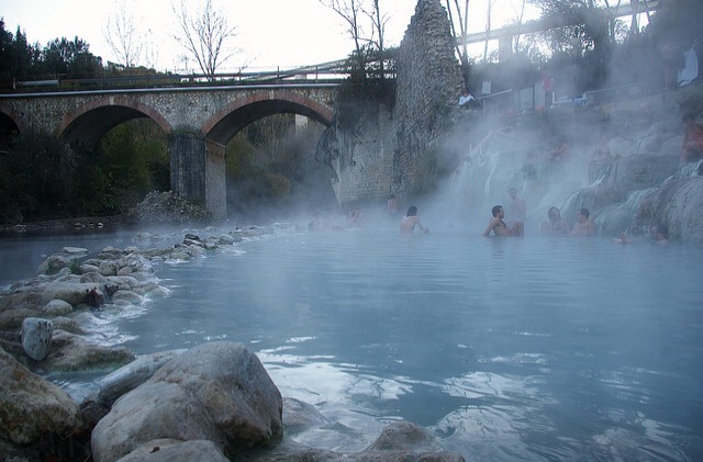 Petrolio's Hot Springs in Tuscany