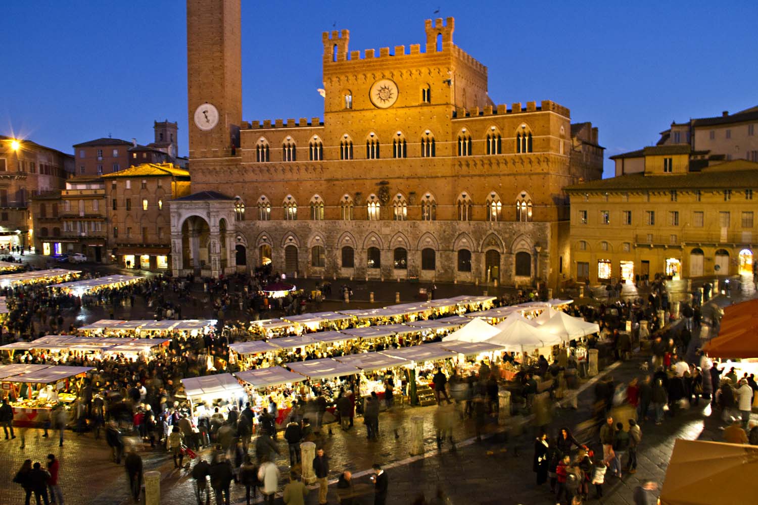 Christmas Market in Siena, Italy