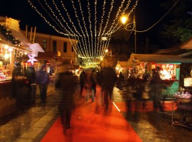 Christmas Market in Rovereto, Italy