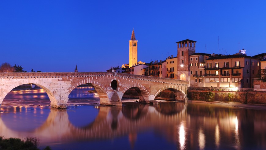 Stone Bridge in Verona