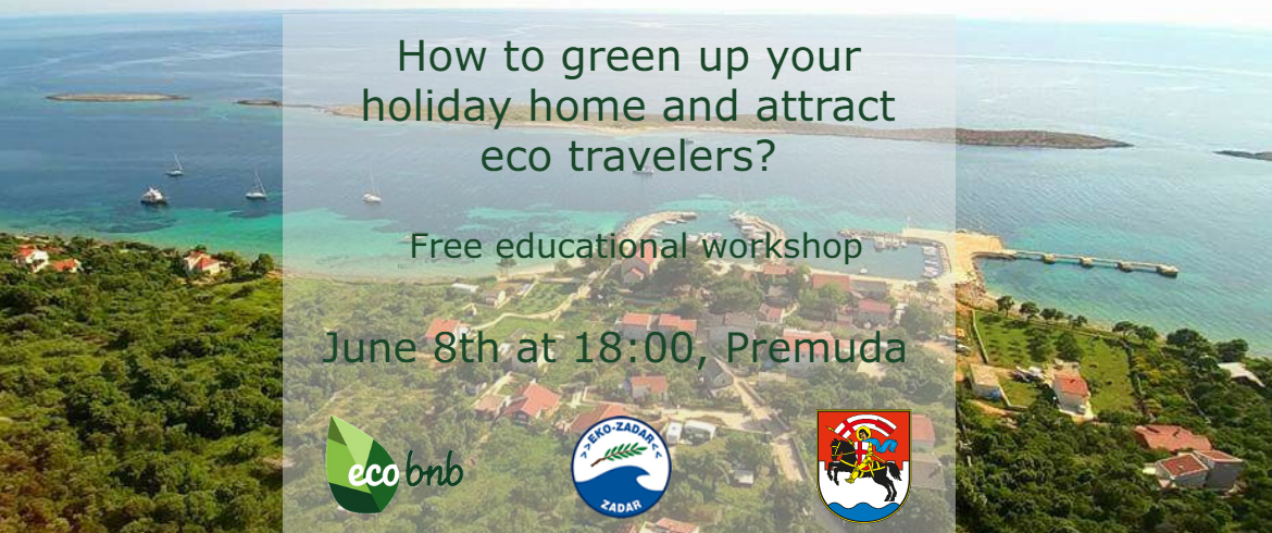 How to green up your holiday home and attract eco travelers? Educational workshop in Premuda, Croatia