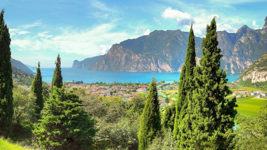 Lake Garda, one of the most beautiful lakes in Europe