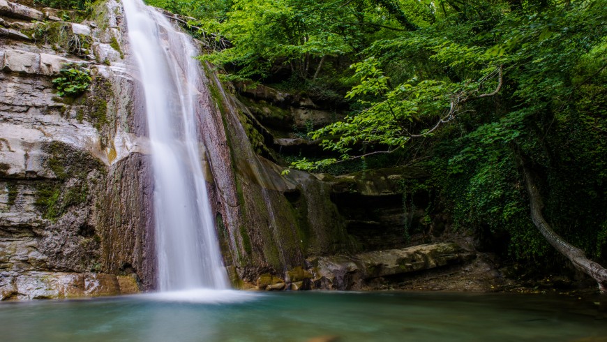 Acquacheta Waterfall, Emilia Romagna