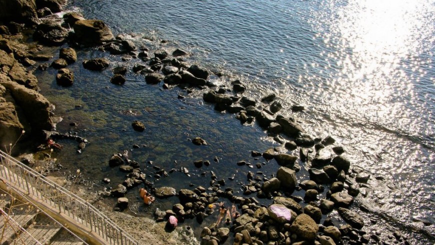 Sorgeto Bay, Campania
