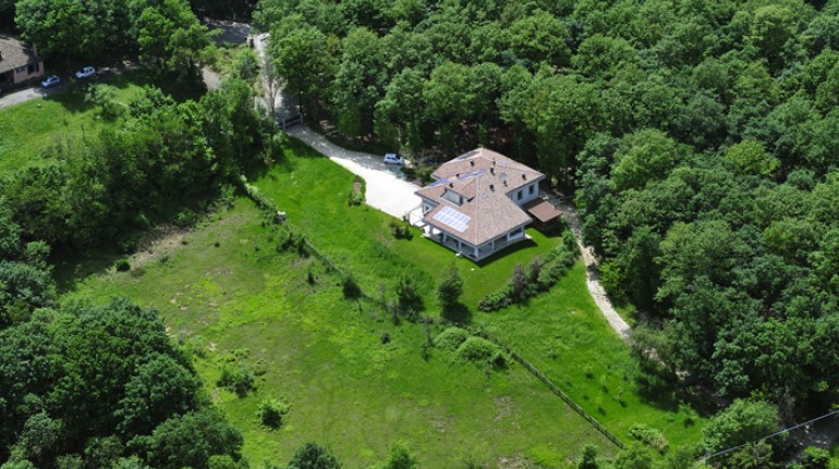 A B&B nestled in the woods in Emilia Romagna, Italy