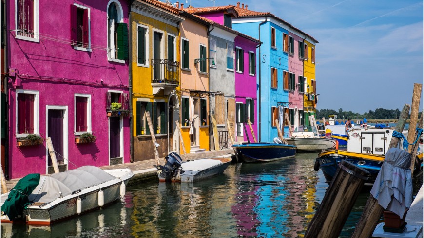 Durano, Italy, one of the most colorful cities of the world